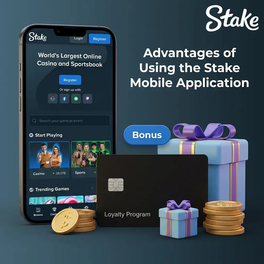 Stake mobile app interface showing live betting options and secure transaction features for Indian users