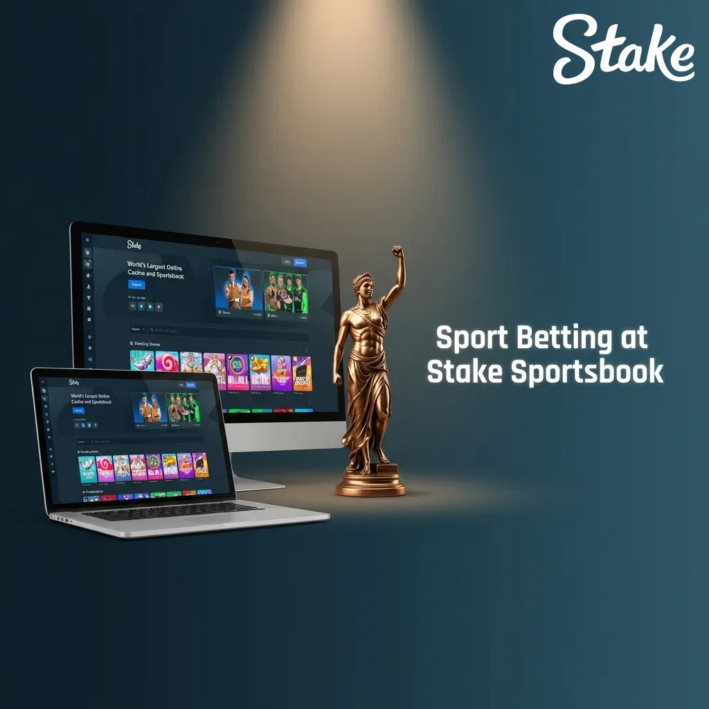 Stake Sportsbook interface showing cricket, football, tennis, basketball, and kabaddi betting markets with live odds