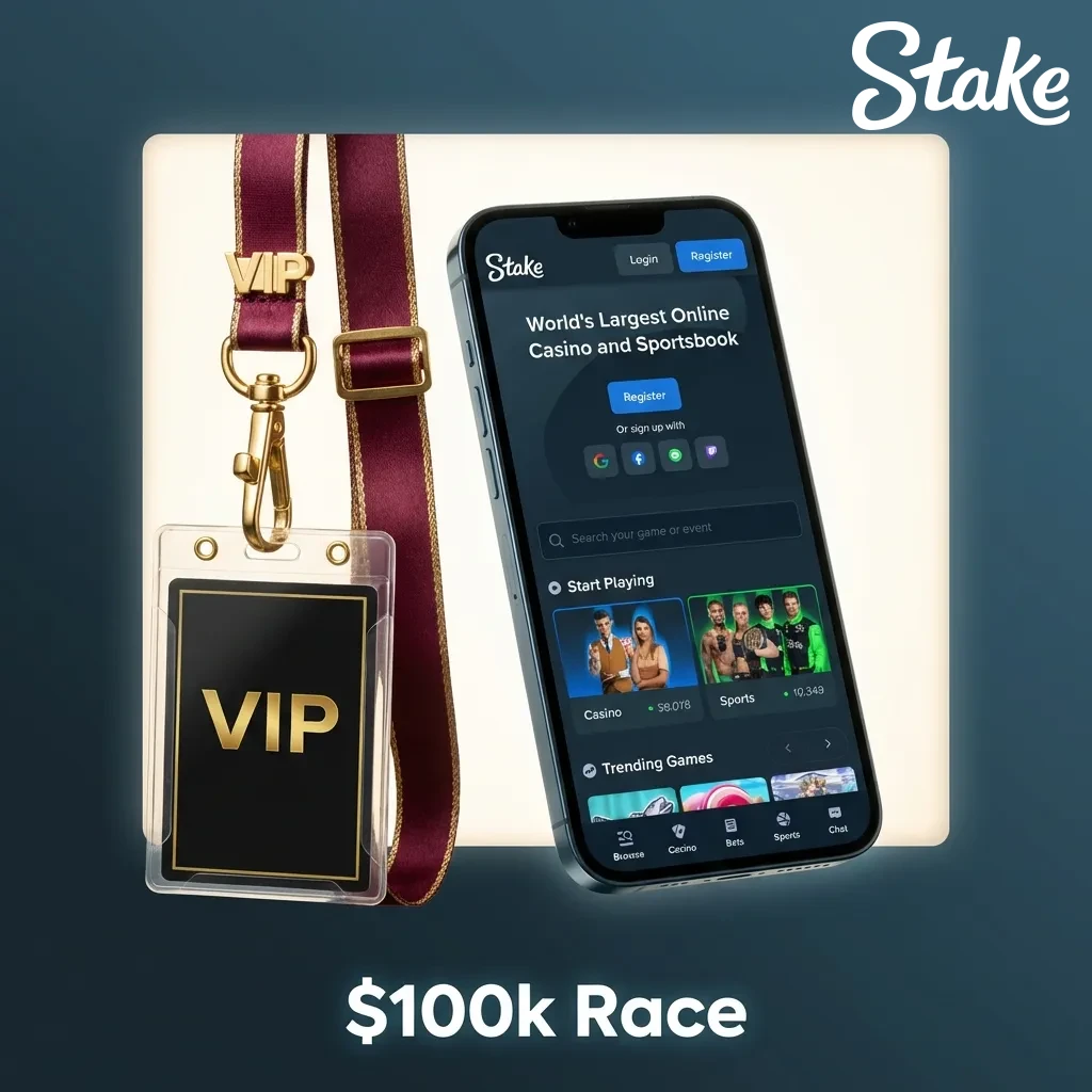 Daily $100k competition leaderboard showing top 5,000 winners based on total wagers in casino and sports games