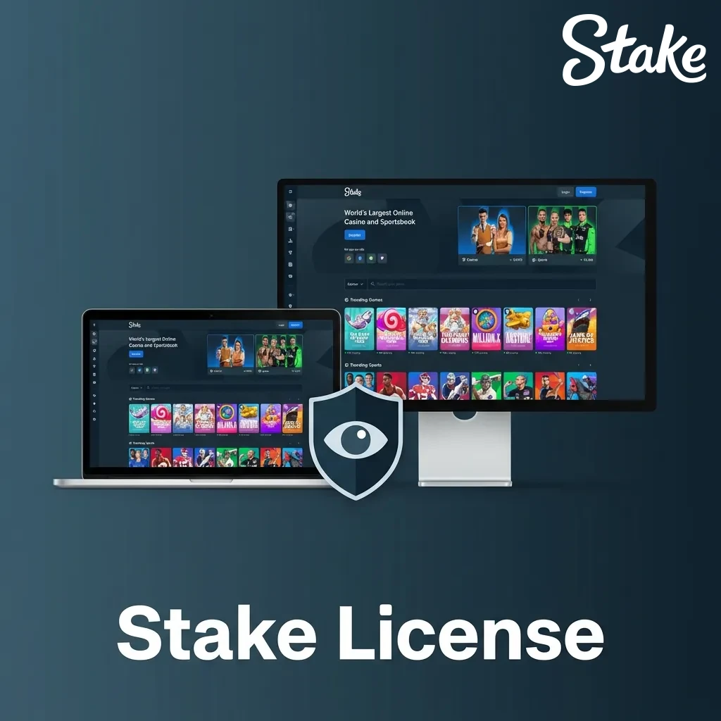Stake's official Curaçao Gaming Authority license certificate displaying license number OGL/2024/1451/0918 for India operations