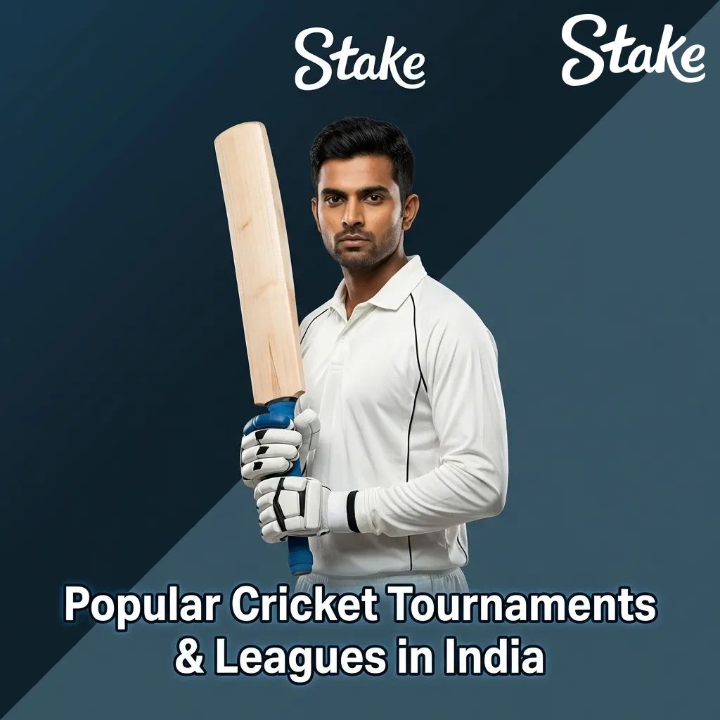 Cricket tournaments in India including IPL, World Cup, T20, with teams competing on field and betting markets displayed
