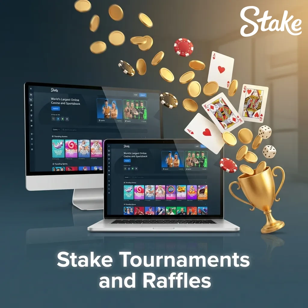 Indian players competing in Stake tournaments and raffles with prize pools exceeding ₹8 crore for slots, poker, and sports betting
