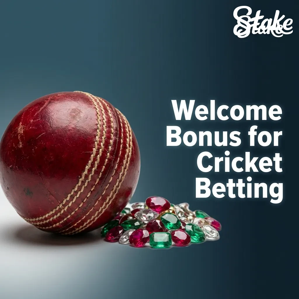 Stake cricket betting welcome bonus showing 3.5% rakeback offer with ₹100 minimum deposit and mobile payment options